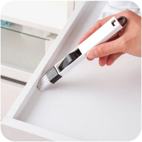 Keyboard & Window Slider Gap Hair Brush Cleaner - Eco-Friendly Washing Tool for Notebook Cleaning - Zero Waste Accessories