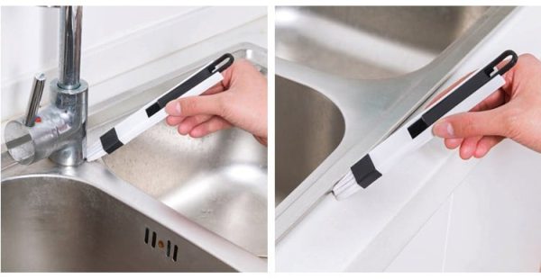 Keyboard & Window Slider Gap Hair Brush Cleaner - Eco-Friendly Washing Tool for Notebook Cleaning - Zero Waste Accessories