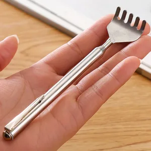 Portable Extendable Back Scratcher - Telescoping Stainless Steel Scratch Tool
