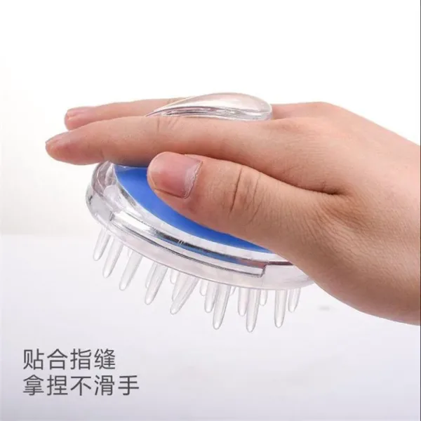 Silicone Scalp Massage Brush - Bath Body Spa Brush & Hair Comb for Girls & Women